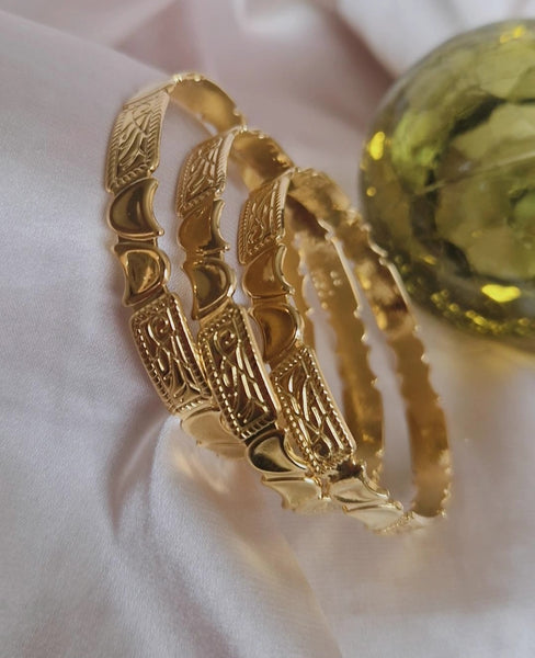 Bracelet jonc en acier inoxydable gravure Beldi (vendu à l'unité)
