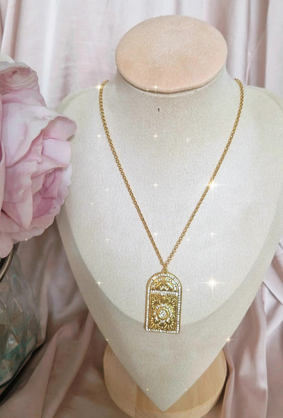 Collier beldi en acier inoxydable porte orientale Bab El Mansour
