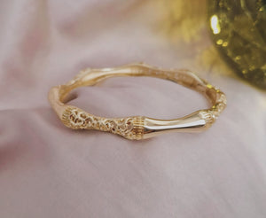 Bracelet jonc double effet (à l'unité)