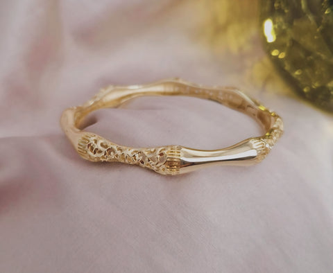 Bracelet jonc double effet (à l'unité)