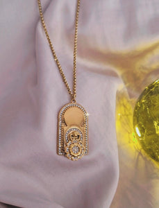 Collier beldi en acier inoxydable porte orientale Bab El Mansour